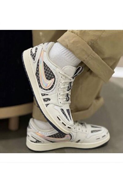 Nike Air 1 Low Method of Make Kadın Krem Spor Ayakkabı ( SPORTİKS ) Dar Kalıp...