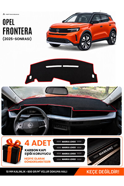 e-biz Opel Frontera (2025-Onwards) Compatible Dashboard Cover, Dashboard Case...