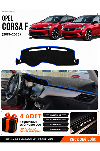 e-biz Opel Corsa F (2019-2026) Compatible Glove Box Protection, Glove Box Cov...