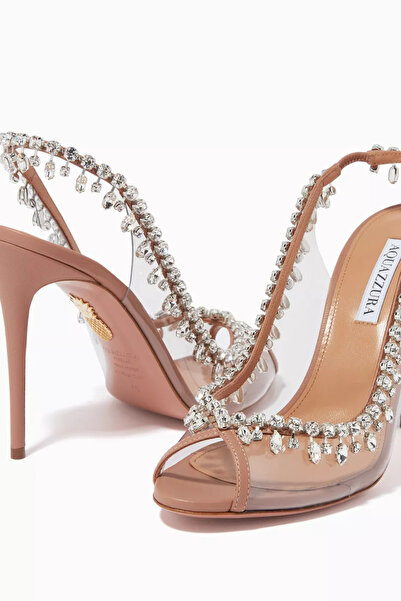 Shoes Temptation Slingback Sandals in Leather