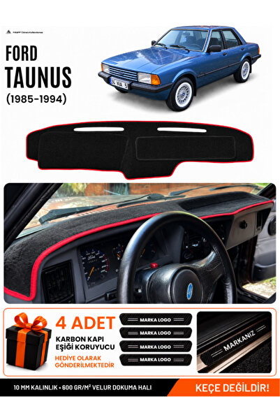 e-biz Ford Taunus (1985-1994) Compatible Glove Box Cover, Glove Box Case - Bl...