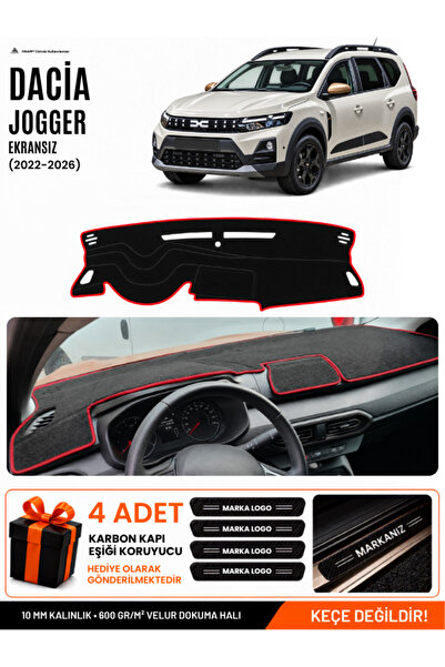 e-biz Daci̇a Jogger Screenless (2022-2026) Compatible Dashboard Cover, Dashbo...