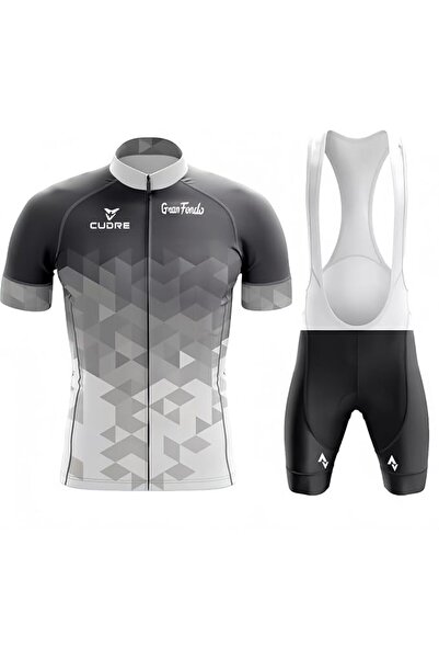 REOCLE Men's Cycling Jersey Set, Bib Shorts Set, Breathable Quick Dry Cycling...