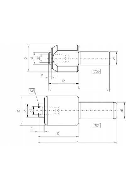 Format Set de burghie HSS tip Kretych, 2-8mm, 7 piese