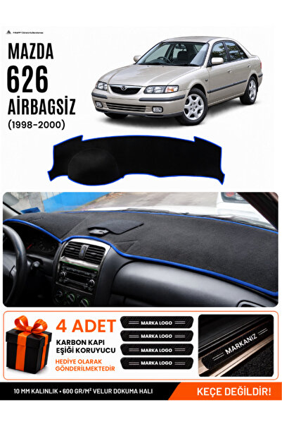 e-biz Mazda 626 Without Airbags (1998-2000) Compatible Dashboard Cover, Dashb...