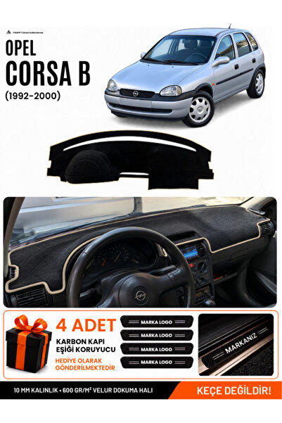 e-biz Opel Corsa B (1992-2000) Compatible Glove Box Protection, Glove Box Cov...