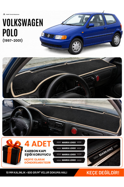 e-biz Volkswagen Polo Classic (1997-2001) Compatible Dashboard Cover, Dashboa...
