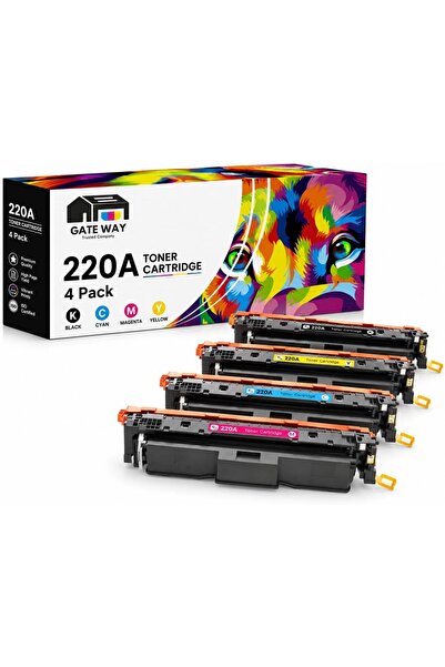 Generic 220A Toner W2200A Black W2201A Cyan W2202A Yellow W2203A Magenta Comp...