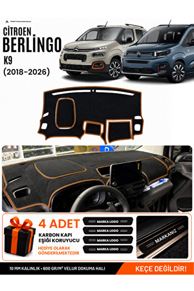 e-biz Citroen Berlingo K9 (2018-2026) Compatible Glove Box Cover, Glove Box C...