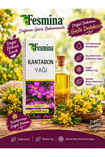 Fesmina Kantaron Yağı 50 ml Bitkisel Bakım Yağı