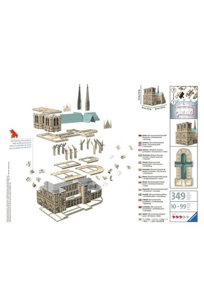 RAVENSBURGER Puzzle 3D Catedrala Notre-Dame 324 EL
