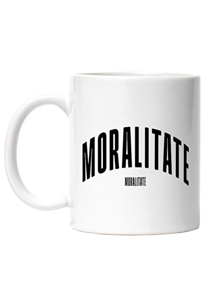 INOVATIX Personalized white mug, Word Morality, Motivational, Self Help, Self...