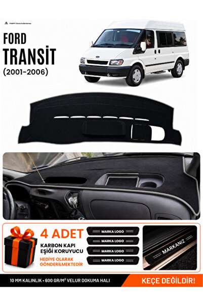 e-biz Ford Transit (2001-2006) Compatible Glove Box Protection, Glove Box Cov...