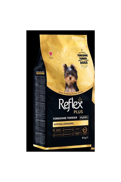 Reflex Plus Yorkshire Terrier Hipoalerjenik Yavru Köpek Maması 8 kg