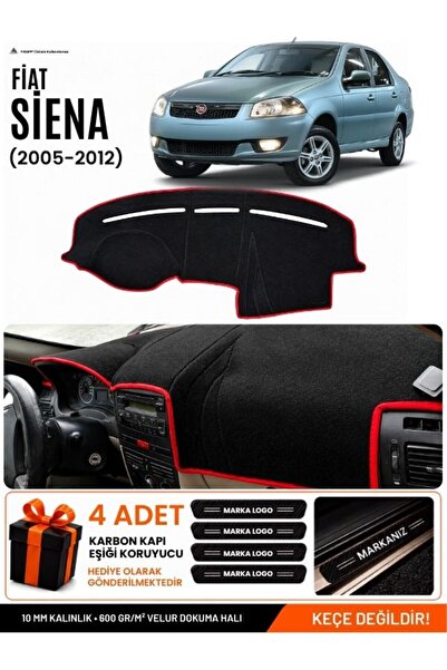 e-biz Fiat Si̇ena (2005-2012) Compatible Glove Box Protection, Glove Box Cove...
