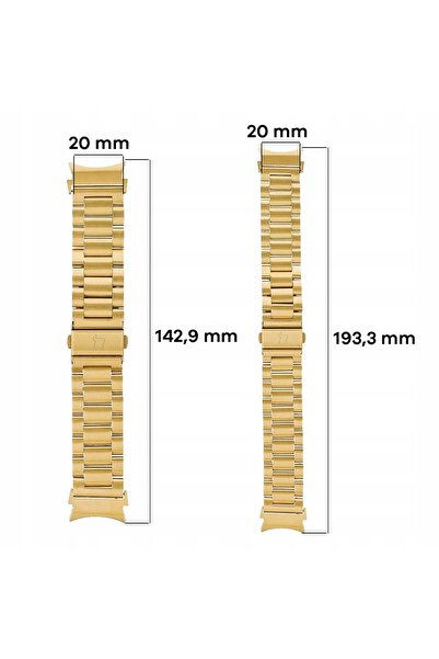 bizon Curea metalică pentru Galaxy Watch FE/7/6/5/4/Classic Brățară Curea de ...
