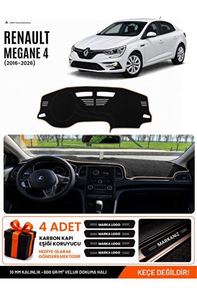 e-biz Renault Megane 4 (2016-2024) Compatible Glove Box Cover, Glove Box Case...