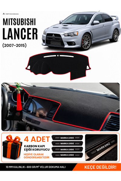 e-biz Mitsubishi Lancer (2007-2015) Compatible Glove Box Cover, Glove Box Cas...