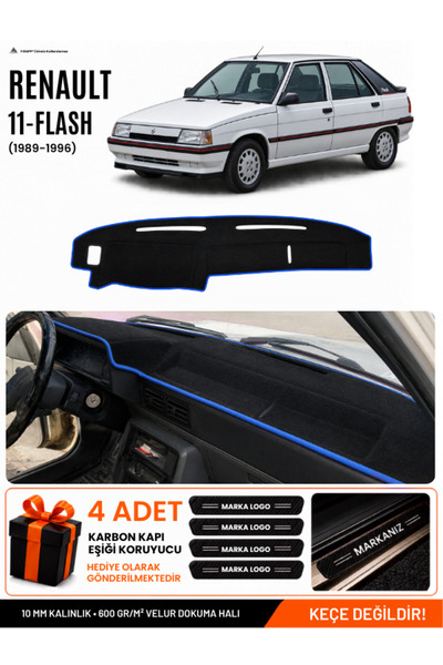 e-biz Renault 11 Flash (1989-1996) Compatible Dashboard Cover, Dashboard Case...