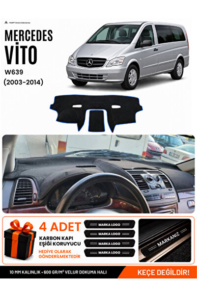 e-biz Mercedes Vi̇to W639 (2003-2014) Compatible Glove Box Cover, Glove Box C...