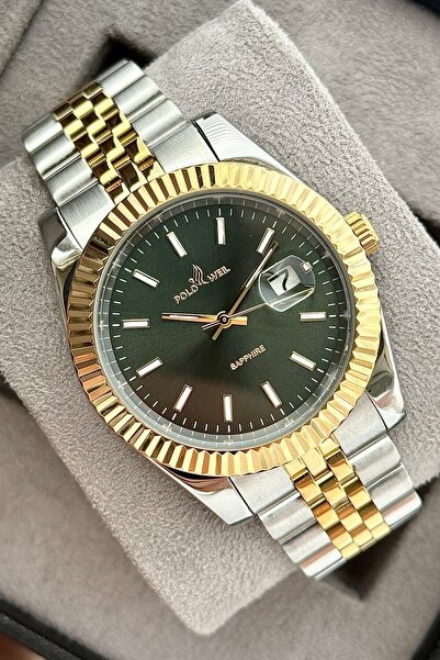 Polo Weil Pl003M Men's Wristwatch with Steel Strap