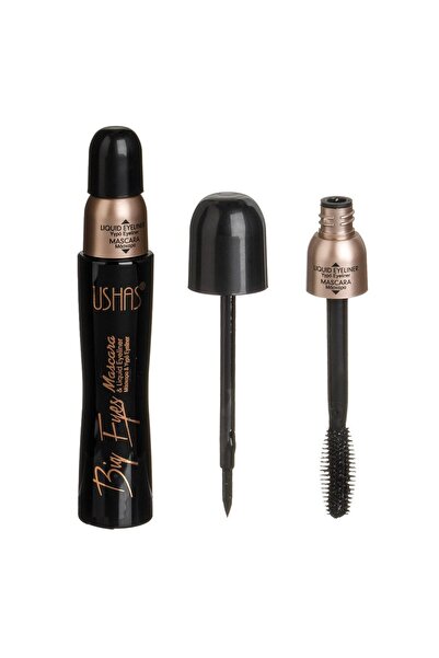 OEM Σετ 2 σε 1 μαύρης μάσκαρας και eyeliner