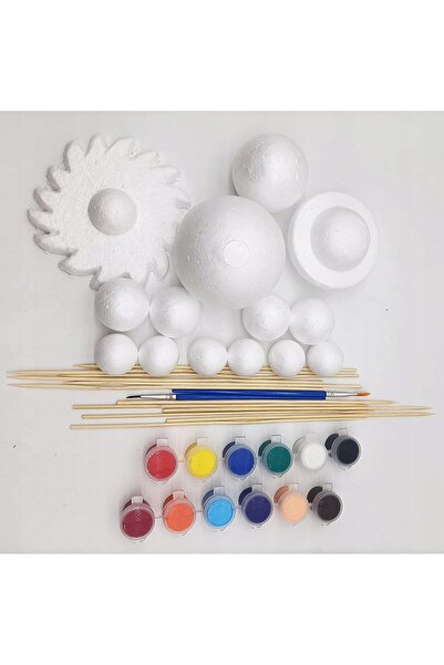 NO BRAND Kit de pictat modelul Sistemului Solar, Kit de pictat Sistemul Solar...