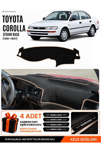 e-biz Toyota Corolla Legendary Model (1991-1997) Compatible Dashboard Cover, ...