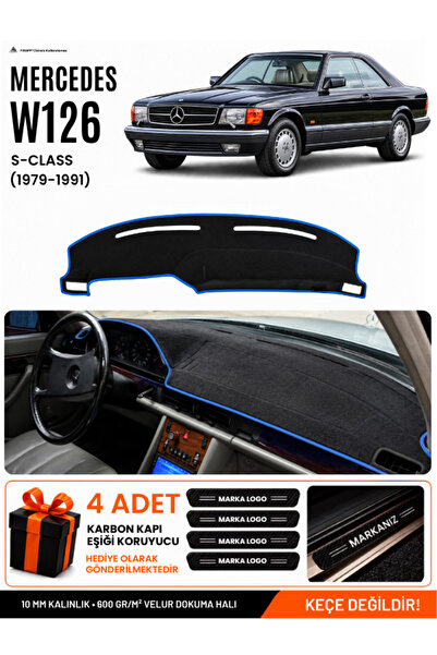 e-biz Mercedes W126-C126 (1979-1991) Compatible Glove Box Cover, Glove Box Ca...