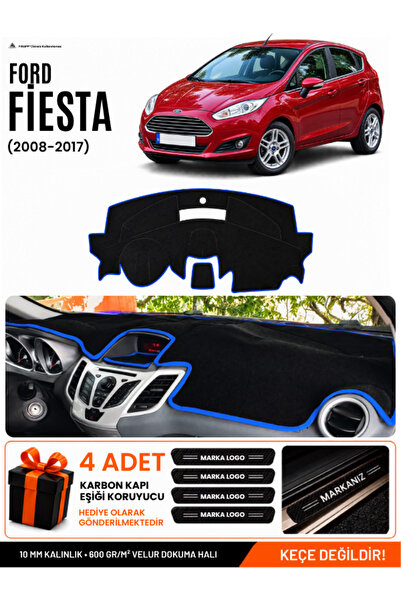 e-biz Ford Fi̇esta (2008-2017) Compatible Glove Box Protection, Glove Box Cov...