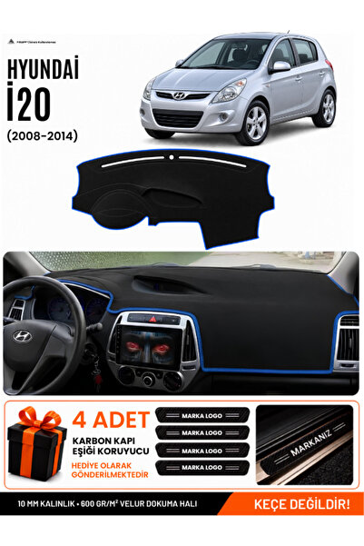 e-biz Hyundai̇ İ20 (2008-2014) Compatible Glove Box Protection, Glove Box Cov...