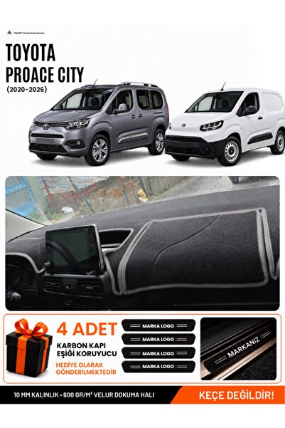 e-biz Toyota Proace City (2020-2026) Compatible Glove Box Cover, Glove Box Ca...