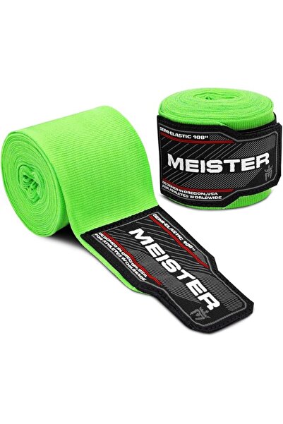 Meister لفائف قطنية مرنة للذراعين مقاس 108 بوصة للملاكمة وفنون القتال المختلط...