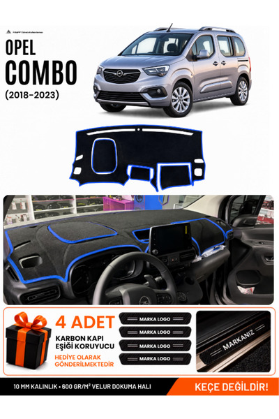 e-biz Opel Combo (2018-2023) Compatible Glove Box Protection, Glove Box Cover...