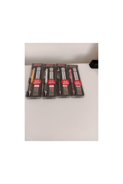 Rotring مجموعة أقلام "تيكي" متعددة الاستخدامات للمدرسة، مقاس 0.5، لون وردي (جديدة).