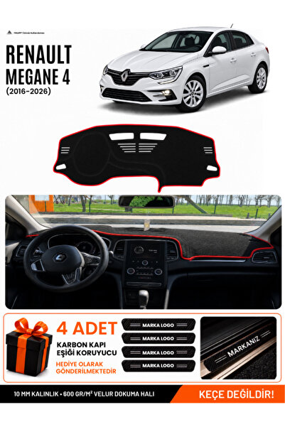 e-biz Renault Megane 4 (2016-2024) Compatible Glove Box Cover, Glove Box Case...