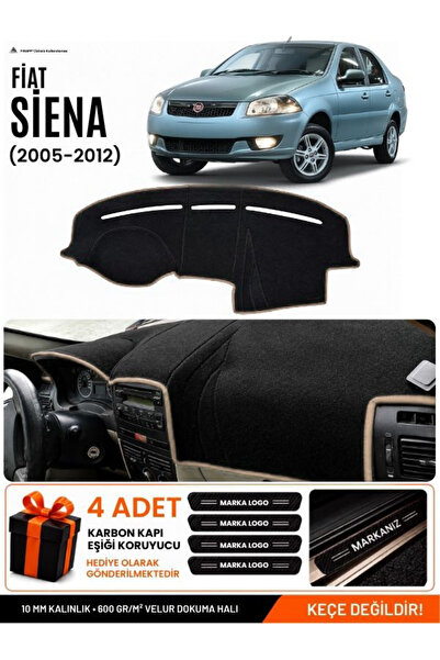 e-biz Fiat Si̇ena (2005-2012) Compatible Glove Box Protection, Glove Box Cove...