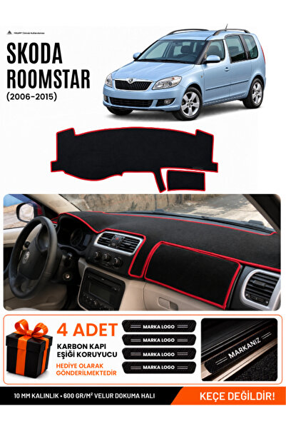 e-biz Skoda Roomstar (2006-2015) Compatible Dashboard Cover, Dashboard Case -...