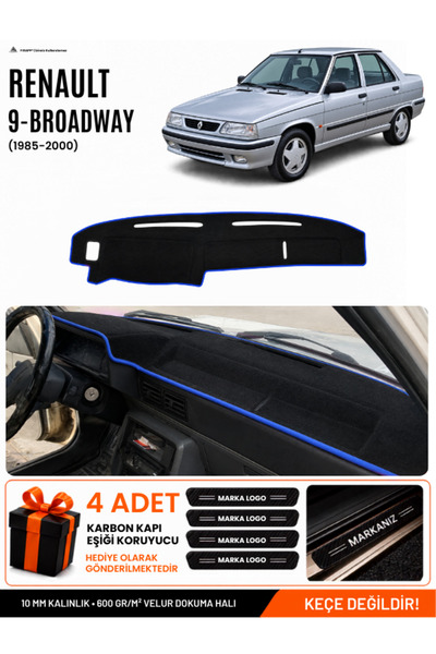 e-biz Renault 9 Broadway (1985-2000) Compatible Glove Box Cover, Glove Box Ca...