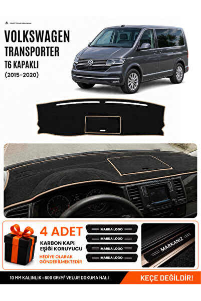 e-biz Volkswagen Transporter T6 Covered (2015-2020) Compatible Dashboard Cove...