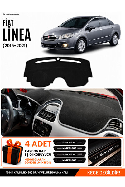 e-biz Fiat Linea Urban (2015-2021) Compatible Dashboard Cover, Dashboard Case...