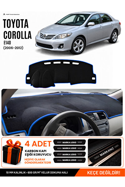e-biz Toyota Corolla E140 (2006-2012) Compatible Dashboard Cover, Dashboard C...