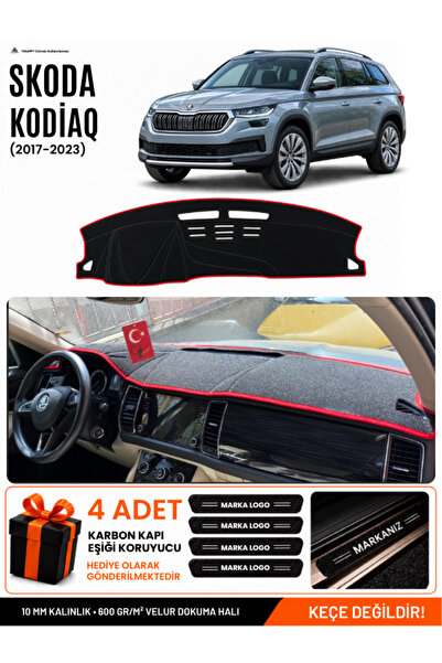 e-biz Skoda Kodiaq (2017-2023) Compatible Dashboard Cover, Dashboard Case - B...