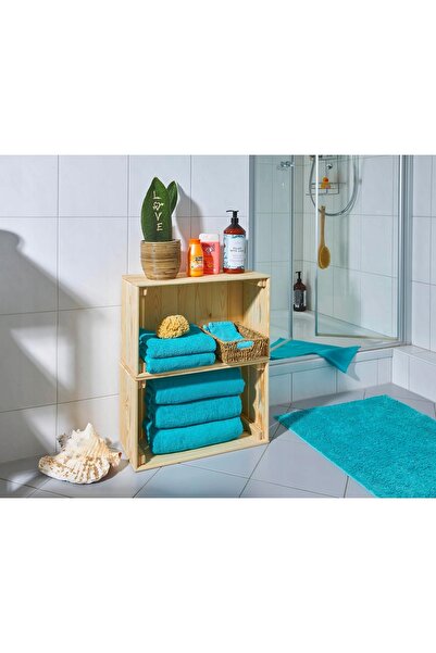 NO BRAND Cutie de depozitare din lemn de boxwood pentru jucării de baie 51x31...