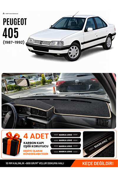e-biz Peugeot 405 (1987-1992) Compatible Glove Box Protection, Glove Box Cove...