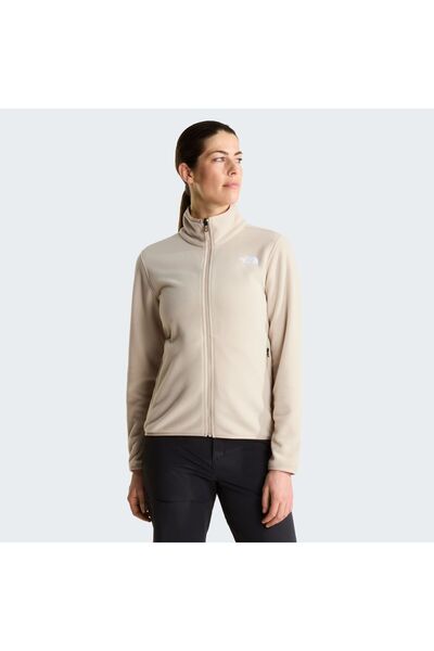 THE NORTH FACE سترة نسائية من الصوف القطبي طراز W GLACIER FLEECE JACKET NF0A8...