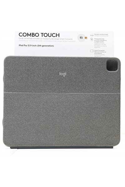 logitech Combo Touch iPad Pro 12.9 " (generația a 5-a) husă nisipiu galben