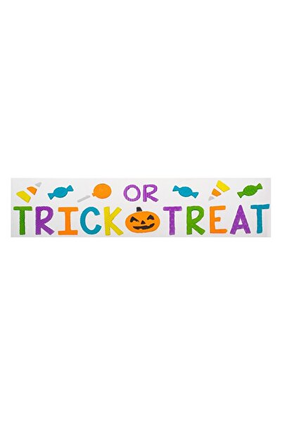 OEM Αυτοκόλλητα τζελ παραθύρου "Trick or Treat" για το Halloween