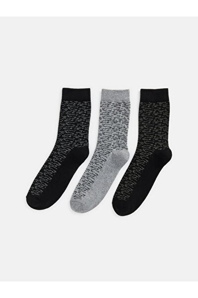 LC Waikiki Patterned Men's Socks 3-Pack (W6)