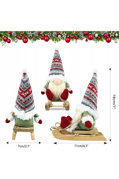NO BRAND OM DE ZĂPADĂ DE CRĂCIUN, 3X OM DE ZĂPADĂ FESTIV, DECORAȚIE DE CRĂCIU...